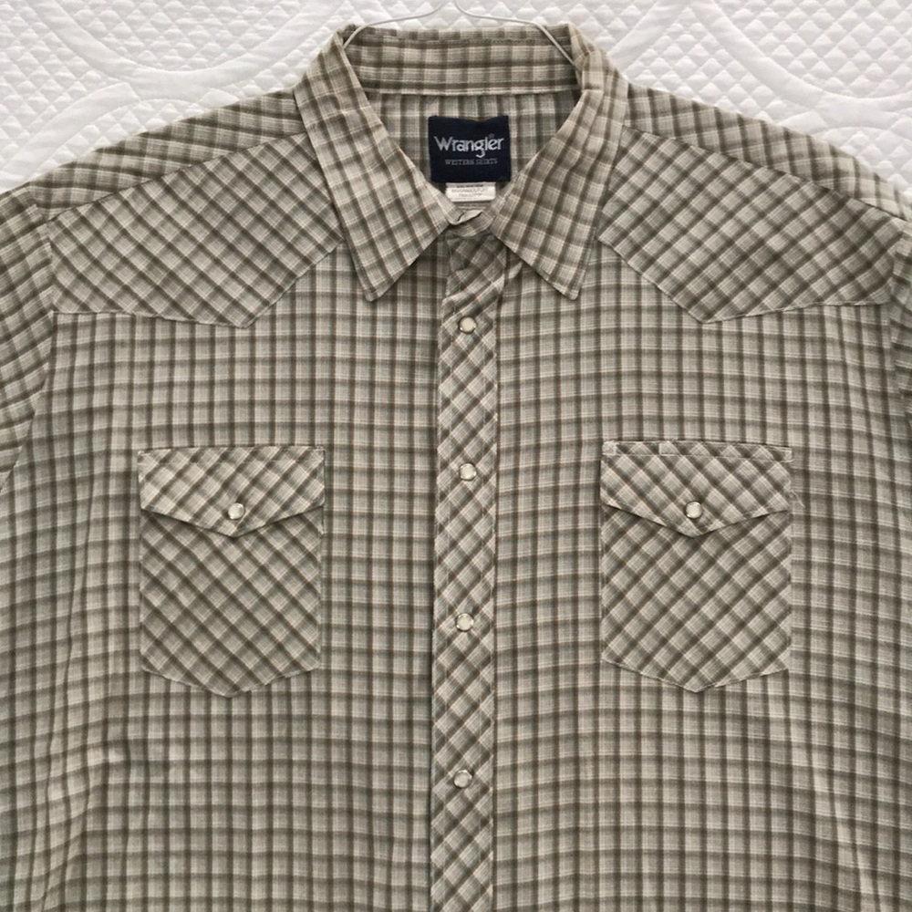 Western style, SS, pearl snap dress shirt